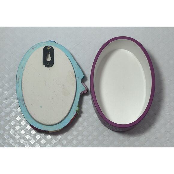 Julie Borden 2000 Beauty Shop Jewery, trinket, plaque Box - Picture 2 of 10